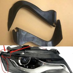 Уплотнительная лента для фар Audi A4 B8 2008-2012, уплотнительная лента для крышки автомобильной фары, уплотнительная лента, прокладка, накладная лента для фар, left right нет