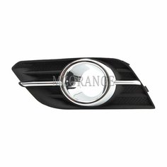 Для Buick Encore для Opel Mokka 2013 2014 2015 2016, передние противотуманные фары автомобиля, рамка, противотуманная фара, декоративная накладка, рамка, left cover Miziauto