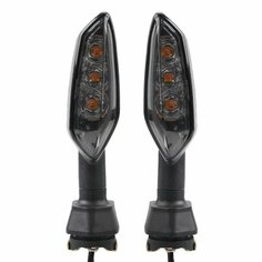 Светодиодный указатель поворота для KAWASAKI VERSYS 250 300 650 1000 NINJA 125 250 ER6N KLR 650 ZH2 ZRX 1200R, светодиодная мигалка для мотоцикла, LED Smoke Savage