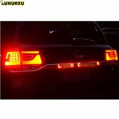Крышка двери Luhuezu, крышка заднего багажника со светодиодсветильник кой, Стайлинг крышки для Toyota Land Cruiser 200 LC200, аксессуары 2016 20172018 нет