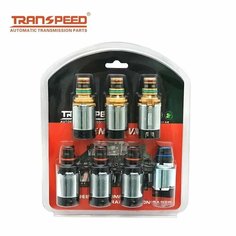 TRANSPEED 6T30 6T40 6T45 6T50 Комплект соленоидов автоматической коробки передач для Chevrolet Cruze Malibu Captiva Buick 6T30E 6T40E 6T45E 6T50E, 6T30