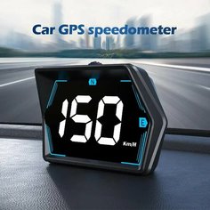 Автомобильный цифровой спидометр с USB-портом, спидометр GPS, измеритель скорости км/ч, дисплей для грузовика, мотоцикла, автозапчасти, аксессуары нет
