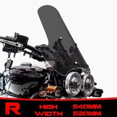 Высококачественные продукты для Triumph Rocket 3 GT R, переднее лобовое стекло, модифицированное на заказ лобовое стекло, расширенные аксессуары для лобового стекла, Черный нет