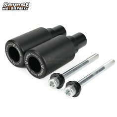 Слайдеры для рамы, защита от столкновений для KAWASAKI Z1000 Z1000 1000/R 2010-2013, защита от падения колес, аксессуары для мотоциклов, Черный Savage