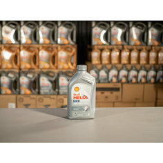 Моторное масло Shell Helix HX8 5W-40, синтетическое, 1 литр, 550052794