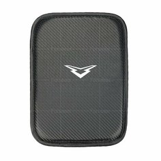 Для KAIYI E5 2023 2024 2025 автомобильный подлокотник, чехол для центральной консоли автомобиля, подлокотник, защитная накладка, авто аксессуары для интерьера, Стайлинг автомобиля, Striped Black 1pcs, For KAIYI-B нет