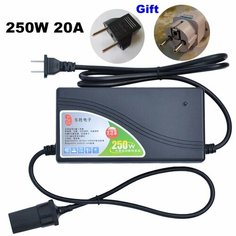 Автомобильный адаптер Buendeer, 12 в пост. Тока, 20 А, автомобильный блок питания, разъем прикуривателя, автомобильное зарядное устройство, преобразователь питания 250 Вт, 110/220 В переменного тока Konnwei