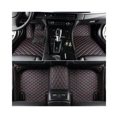 Пользовательские 3D автомобильные коврики с полным покрытием для Geely Atlas Pro 2019-2023 Coolray Geometry C Tugella, аксессуары для интерьера, ковер, Tugella 2019-2023, Black Red 5 Seat Xmjxyc