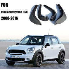Щиток грязи s для mini cooper countryman F60 R60 крыло брызговиков брызговик автомобильные аксессуары Передняя и задняя, Тёмно-серый нет