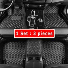Для Chery Arrizo 8 2022 2023 2024, автомобильные коврики, ковры, чехлы, автоаксессуары для ног, салон автомобиля, педали, коврик, водонепроницаемый, LHD 3pcs blk black нет