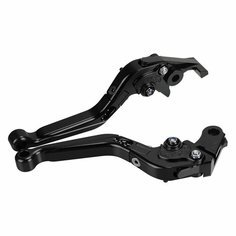 Для BMW F650GS F650 GS 2000 2001 2002 2003 2004 2005 аксессуары Складные Выдвижные CNC мотоцикл тормозной рычаг сцепления, Черный Yowling