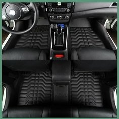 Автомобильный напольный коврик для FAW Bestune T77 Lada X-Cross 5 2018 ~ 2023 2019, внутренняя подкладка, кожаный коврик, поднос, индивидуальный чехол, ковер, аксессуары, Черный нет