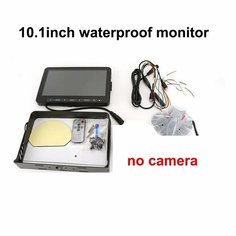 10,1 дюймовый IPS монитор IP67 Водонепроницаемый AHD AV автомобильный монитор для автобусов, такси, прицепов, грузовиков, вилочных погрузчиков, журавлей, уборщиков, наблюдения лодок, 10.1inch AVC Brandoo Team