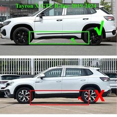 Брызговики для VW Volkswagen Tayron X GTE R-line 2019-2024, колеса, брызговики, брызговики, автомобильные аксессуары, Tayron X GTE R-line Mihayo