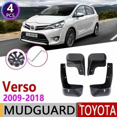 Брызговик для Toyota Verso 2009 ~ 2018 AR20 Fender брызговик Всплеск закрылки брызговик аксессуары 2010 2011 2012 2013 2014 2015 2016 нет