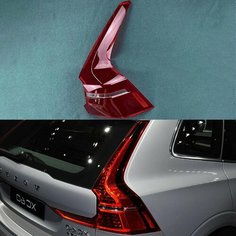 Крышка заднего фонаря для Volvo XC60 2019 2020 2021, прозрачная маска для заднего фонаря, объектив из плексигласа, автозапчасти, Right Sidihaonan