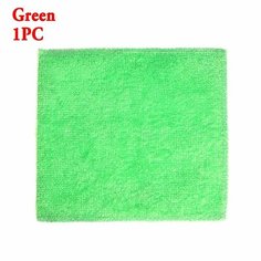 1 шт, салфетка для мытья посуды из бамбукового волокна, Green нет