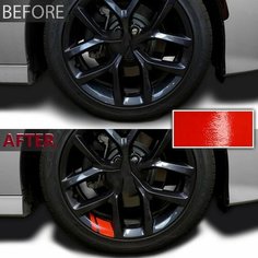 Светоотражающая Автомобильная наклейка 6x, колесо 18-21 дюйм, декоративные аксессуары для Jeep Wrangler Cherokee comeven Commander Compass Grand TJ, Red нет