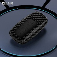 Чехол для автомобильного ключа из АБС-углеродного волокна для Chery Tiggo 8 Pro Tiggo 7 Pro 8 Plus Arrizo 5 4 защитная оболочка аксессуары Fob, Carbon Kolen