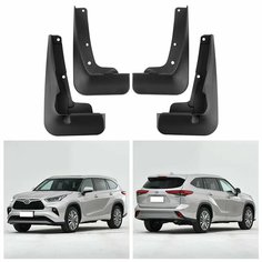 Брызговики, подходят для Toyota Highlander 2022-2024, брызговики для шин, брызговики, аксессуары для защиты колес, 4x шины, Toyota Highlander Ding Peng BO