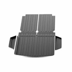 Автомобильные коврики в багажник для Audi Q6 2022 2023 2024 2025 2026 6seat 7seat Водонепроницаемые коврики для хранения ковров Автомобильные аксессуары, 6seat, Whole Set Mdng