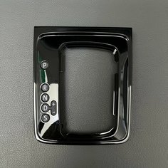 Для VW PASSAT B6 Автомобильная ручка переключения передач DSG, хромированная рамка 2005-2011, автомобильные аксессуары 3C1 713 203 A 3C 1713203 A, Black Shiny Chrome Dazoo