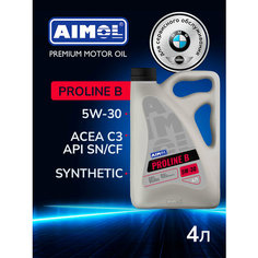 Масло моторное PROLINE B 5W-30 для сервисного обслуживания BMW и MINI 4л Aimol