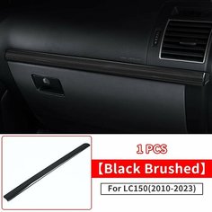 Декоративная центральная консоль правого руля RHD для 2010-2023 Toyota Land Cruiser Prado 150 Lc150 J150, аксессуары для интерьера 2020, Black нет