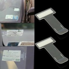 Автомобильный Стайлинг, зажим для парковочного билета, автомобильный зажим, держатель для карт и купюр, крепление-органайзер, наклейки на лобовое стекло для дома и офиса, 1pcs Mihjusfdh