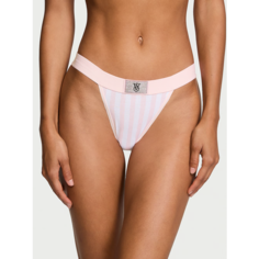 Трусы Victorias Secret, размер ХS, розовый/белый