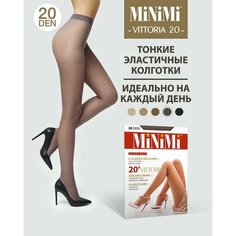 Колготки MiNiMi Vittoria, 20 den, размер 1-2, fumo
