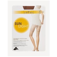 Чулки Omsa Sun Light, 8 den, размер 2, sierra