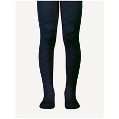 Колготки Conte-kids CLASS Lycra, размер 116-122, 191 темно-синий