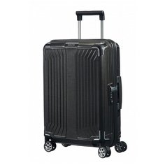 Чемодан Samsonite, 38 л, размер S, Черный/Black