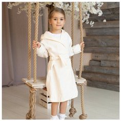 Халат Baby Nice, размер 98-104, шампань