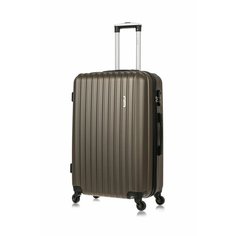 Чемодан Lcase Krabi, 89 л, размер L, кофейный