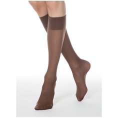 Гольфы Conte elegant, комплект, 40 den, 2 пары, размер 23-25, Mocca