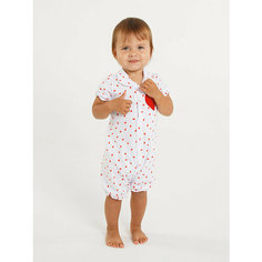 Песочник КотМарКот, размер 86, белый