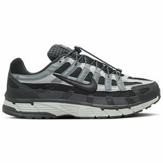 Кроссовки NIKE, размер 9 US, серый, черный