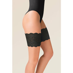 Бандалетки Gabriella Satin Thigh Band, 20 den, размер 3-4, черный