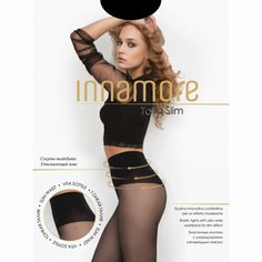 Колготки Innamore Talia Slim 20, 20 den, профилактический класс компресии, размер 4, nero