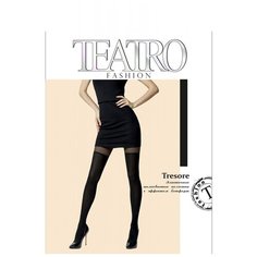 Колготки TEATRO Tresore Fashion, 80 den, размер 3/1-2, nero