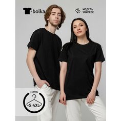Футболка T-bolka, размер 46/48, черный