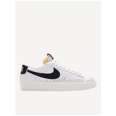 Кроссовки NIKE Blazer Low, размер 7.5 US, Белый/Парус/Белый/Черный