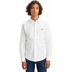 Рубашка Levis Men Battery Housemark Slim Fit Shirt, размер S, белый Levis®