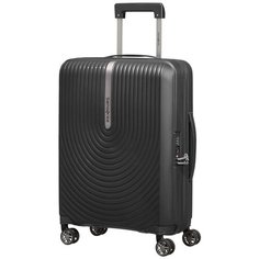 Чемодан Samsonite, 45 л, размер S, black