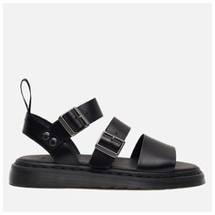Сандалии Dr. Martens, размер 6.5 (40), черный