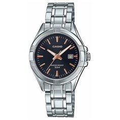 Наручные часы CASIO Collection, черный/серебряный