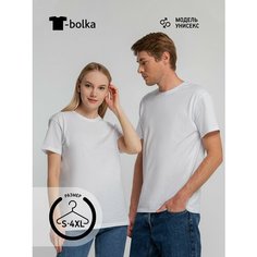 Футболка T-bolka, размер 56/58, белый