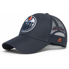 Бейсболка Atributika & Club Edmonton Oilers для мужчин и женщин, размер 55-58, синий